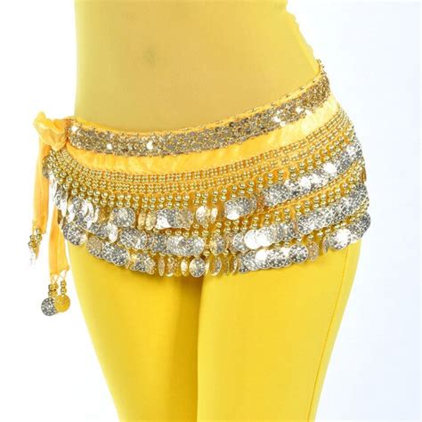 Belly Dance Coins Belt Oriental Belly Dance Clothes Accessories Belly Belt Costume Accessories