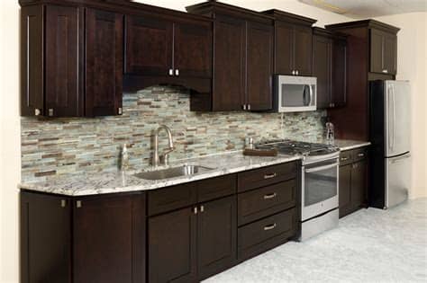 Wholesale kitchen cabinets, ships fast, best way to buy kitchen cabinets since 2003. Shaker Espresso - AMF Cabinets