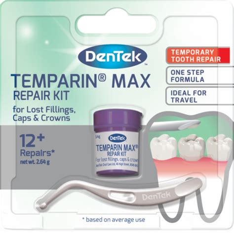 Dentek Temparin Max Temporary Tooth Repair Kit Cement Tooth Fillings Caps Ebay