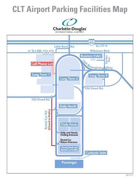 Clt Airport Parking Rates Charlotte Douglas International