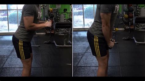 How To V Bar Triceps Pushdown YouTube