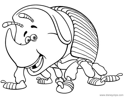 A bug's life coloring pages A Bug's Life Coloring Pages (5) | Disneyclips.com