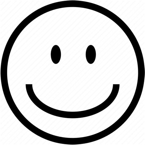 Cheerful Emoticon Emotion Good Happy Positive Smiley Icon