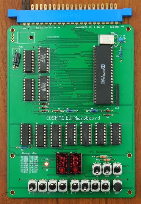 How computers work (6 lessons). COSMAC Elf Microboard Kit | #1825662917