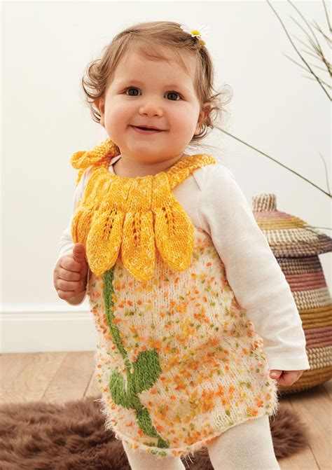 Free Knitting Pattern For Baby Dress Knitting Patterns For Beginners