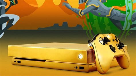 Microsoft Está A Oferecer Uma Xbox One X Banhada A Ouro