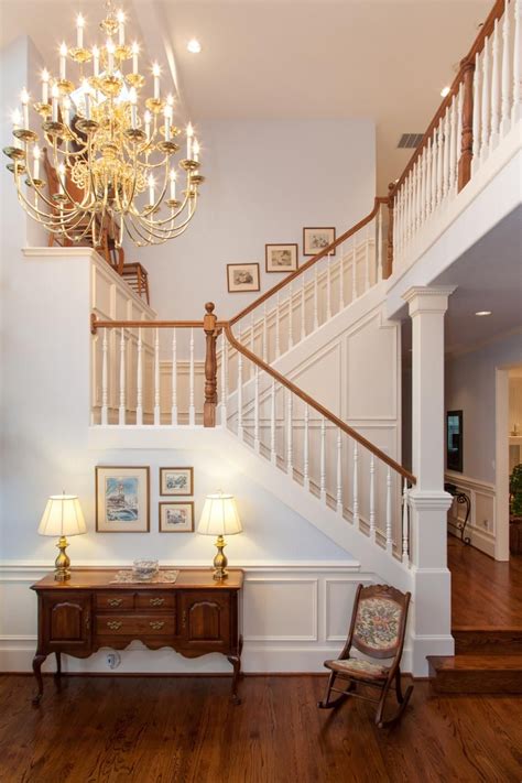 Beautiful Traditional Entryway With Antique Furnishings Traditional