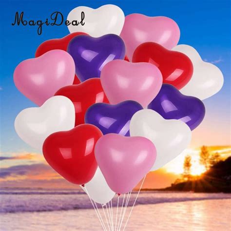 10pcs 12 Inch Latex Love Heart Balloons Wedding Birthday Party