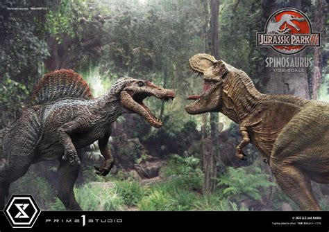 Prime Collectible Figures Jurassic Park Iii Film Spinosaurus
