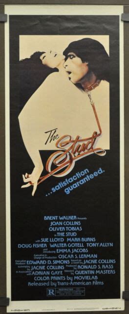 The Stud 1979 Original 14x36 Movie Poster Joan Collins Oliver Tobias Ebay