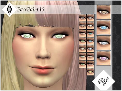 Sims 4 Cc White Face Paint Bxemaine