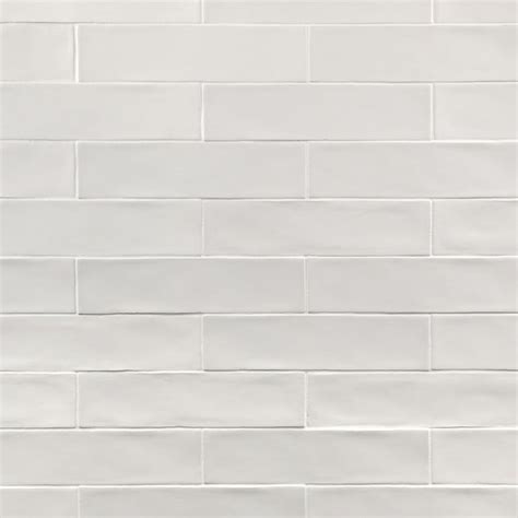 Bayou White 3x12 Matte Ceramic Tile Ceramic Subway Tile