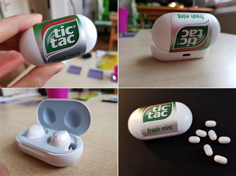 Samsung galaxy buds buds case marvel protective cover. Galaxy Buds' case is just a giant Tic Tac (Tic Tac for ...