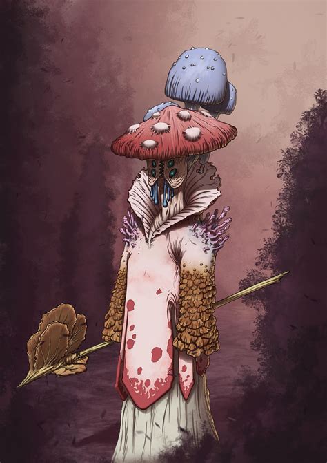 Mushroom Concept Art Characters Fantasy Character Design Mushroom Art