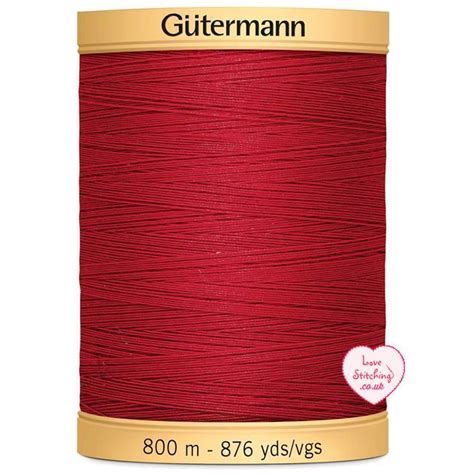 Gutermann Natural Cotton Thread 800m 2074 Love Stitching