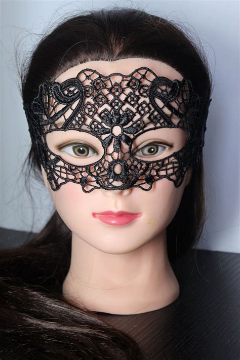 Lace Mask Black Masquerade Mask Sexy Lingerie Mask Face Etsy