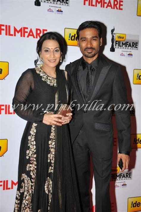 Venkatesh prabhu kasthuri raja (born 28 july 1983), better known by his stage name dhanush, is an indian actor, producer, director, writer, lyricist. Dhanush with wife Aishwarya at the FilmFare Awards South