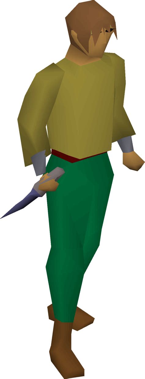 Filemithril Knife Equippedpng Osrs Wiki