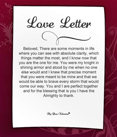Love Letters For Her 2 Love Letter To Girlfriend Romantic Love