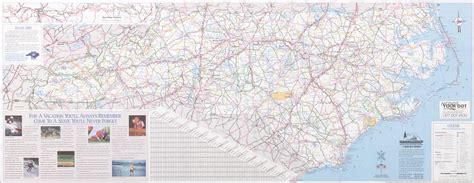 Nc Map With County Lines And Roads United States Map