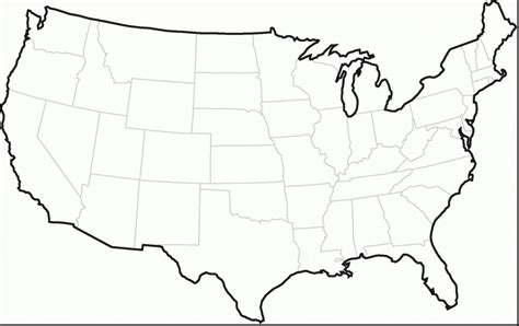 Home » usa map without labels » usa map with no labels. Blank Us Map Of States Us River Map United States Map ...