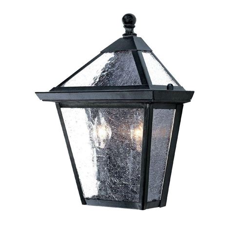 Acclaim Lighting Bay Street Collection 2 Light Matte Black Outdoor Wall