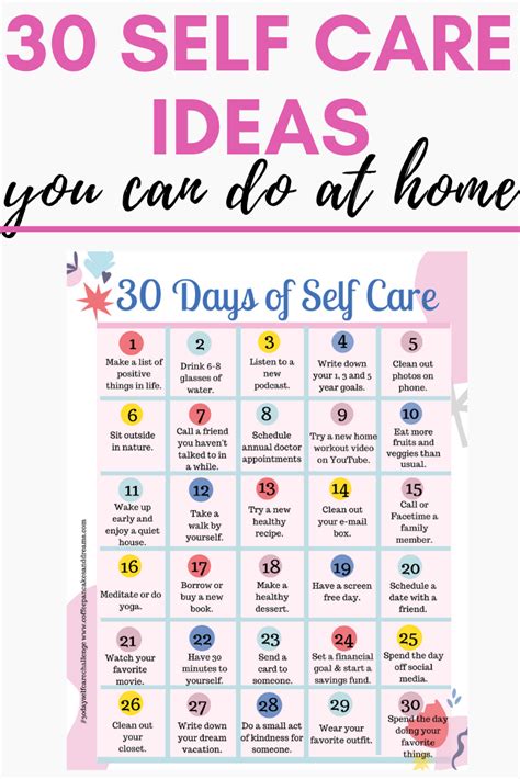 Your Self Care Guide Organize By Dreams Care Calendar Self Care Self Care Worksheets