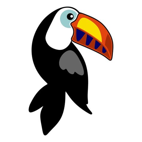 Toco Toucan Cuttable Design Png Dxf Svg And Eps File For Etsy