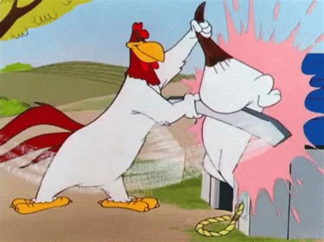 Spank Smack Spank Smack Foghorn Leghorn Discover Share Gifs