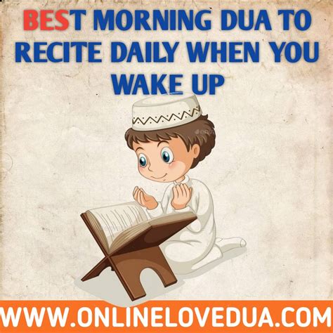 Develop the best morning routine. {Morning Dua} Recite Daily When You Wake Up - Islamic Good ...
