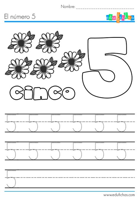 Fichas Como Enseñar Los Numeros Del 1 Al 5 En Preescolar Cómo Enseñar