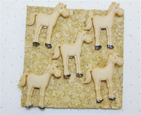 Horse Push Pins Farm Animal Push Pins Decorative By 24sevenjewelry