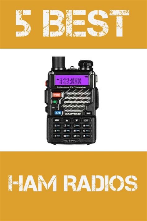 5 best handheld ham radios for survival ham radio handheld ham radio radio