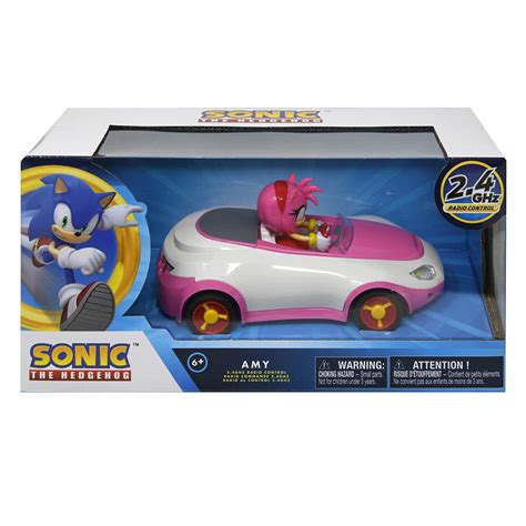 Remote Controlled Sonic The Hedgehog Amy R C Vehicle Team Racing