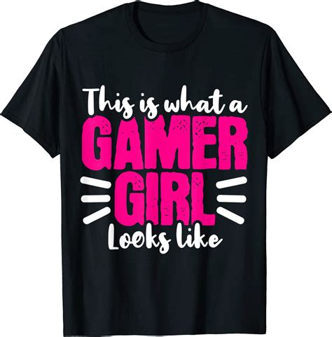 Gamer Girl Gaming T Shirt Uk Fashion
