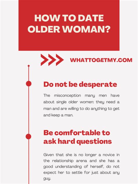 11 tips on how to date an older woman what to get my