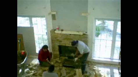 Stone Fireplace Construction Time Lapse Youtube