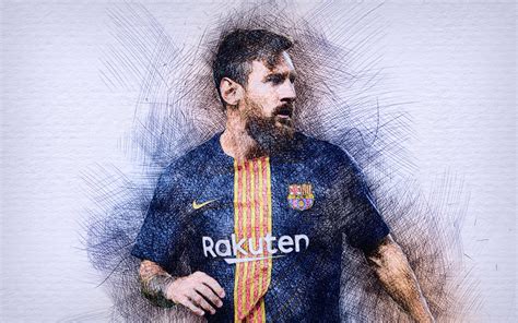 Lionel Andrés Messi Cuccittini Barcelona Imikimi Go