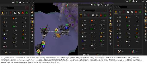 They pull in a fat 1.5m gp/hr as well as a decent 80k. Brutal Black Dragon bots are out of control. : 2007scape