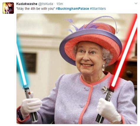 Twitter Memes On Queens Buckingham Palace Announcement Daily Mail Online