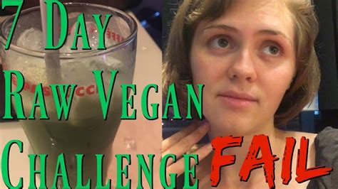 7 Day Raw Vegan Challenge Fail Youtube