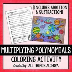 Gina wilson of all things algebra will be teaming up with us and joining us as a regular blogger on this site. Adding Subtracting Polynomials Worksheet Gina Wilson 2012 Answers - all things algebra gone ...