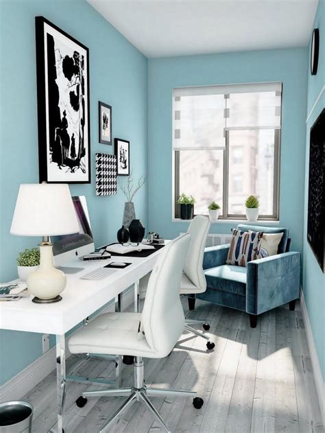 Light Turquoise Home Office Light Blue Living Room Home Office Decor
