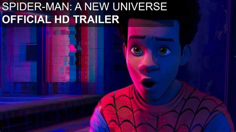 Spider Man A New Universe Hd Trailer Youtube