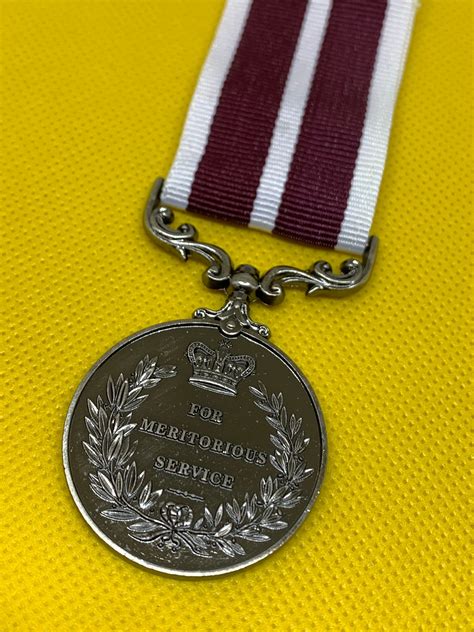 Replica Meritorious Service Medal Msm Grv Variant British Etsy