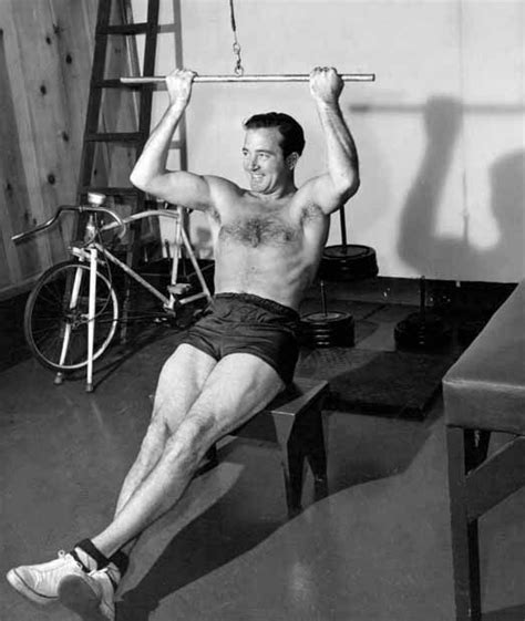 John Payne In The Gym Classic Film Stars John Payne