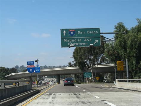 California Aaroads Interstate 8 West California 79 To California 125