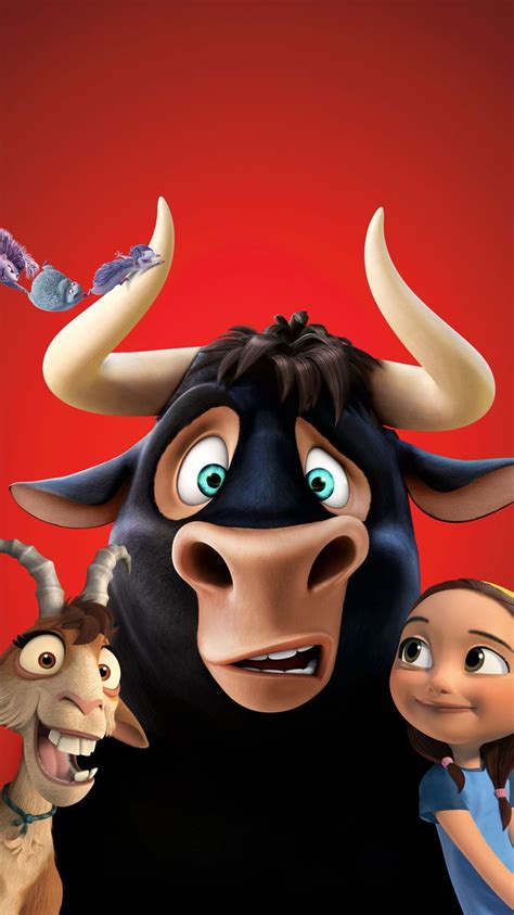 Ferdinand 2017 Phone Wallpaper Moviemania Disney Drawings Disney