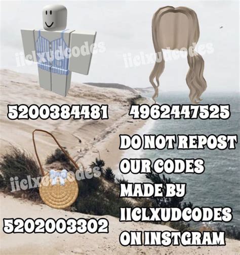 Beach Outfit Code Coding Pool Outfits Roblox Codes