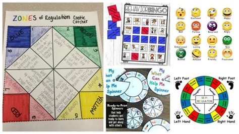 These zones of regulation free printables make excellent visual supports. Zones Of Regulation Free Printables in 2020 | Zones of regulation, 6th grade science projects ...